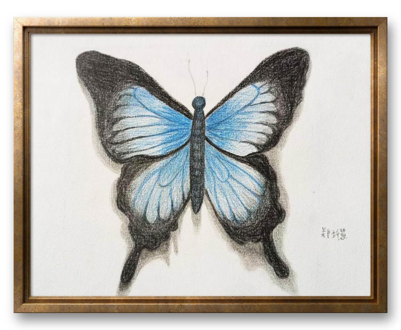 Julie Zheng, 14岁，线上素描课，课堂作品 Julie Zheng, 14ans, Cours En Ligne De Dessin, Oeuvre Réalisée Dans Le Cours 1.jpg