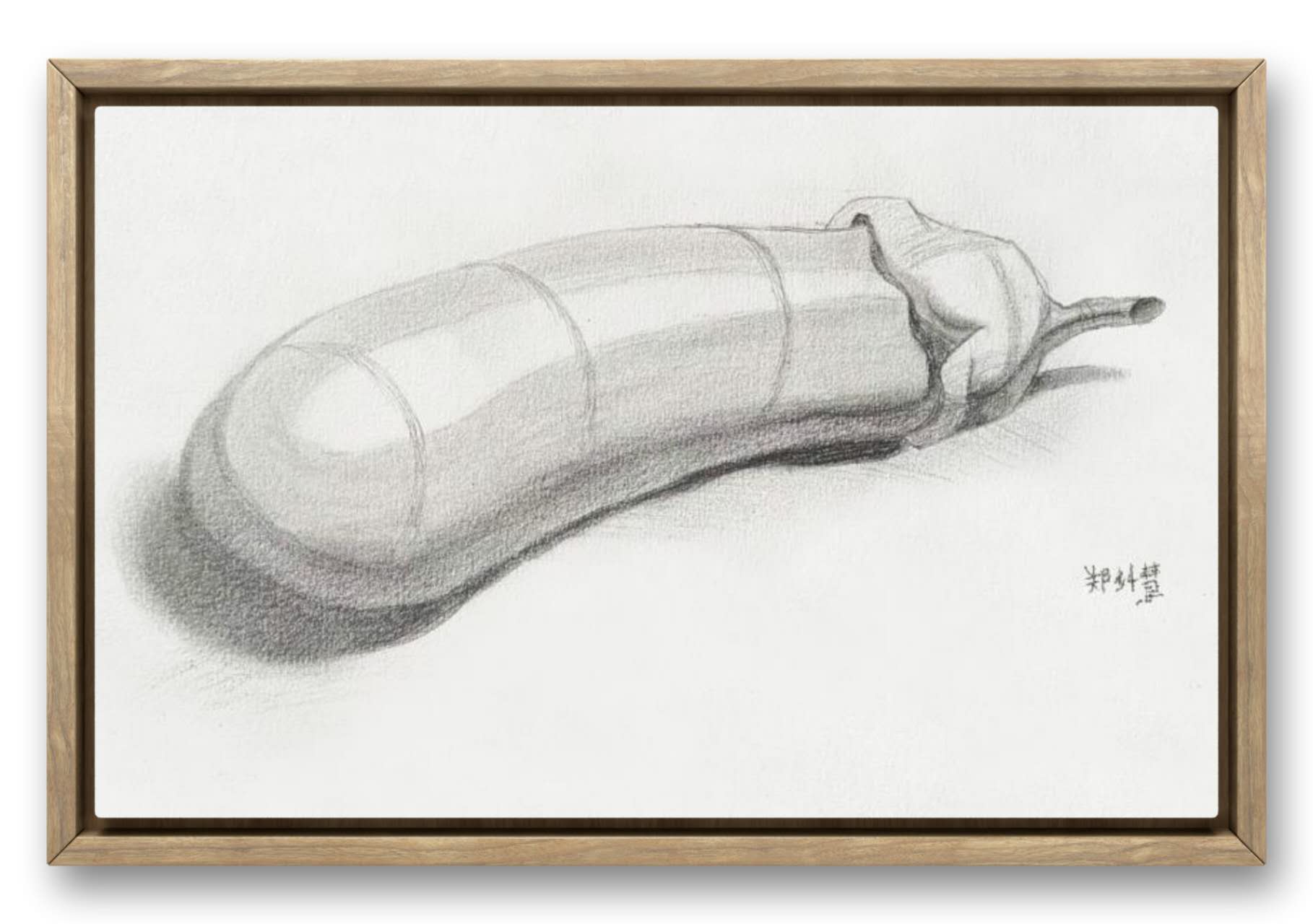 Julie Zheng, 14岁，线上素描课，课堂作品 Julie Zheng, 14ans, Cours En Ligne De Dessin, Oeuvre Réalisée Dans Le Cours 2.jpg