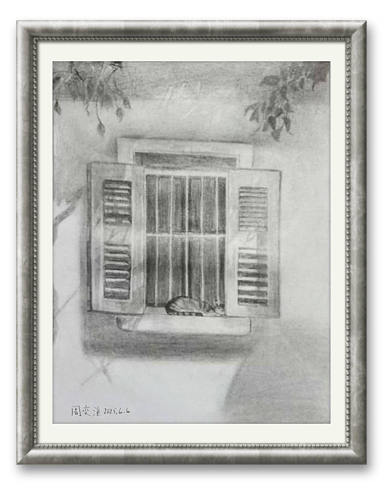 周奕潼, 13岁, 线上素描课，课堂作品 周奕潼, 13ans, Cours En Ligne De Dessin, Oeuvre Réalisée Dans Le Cours 2.jpg