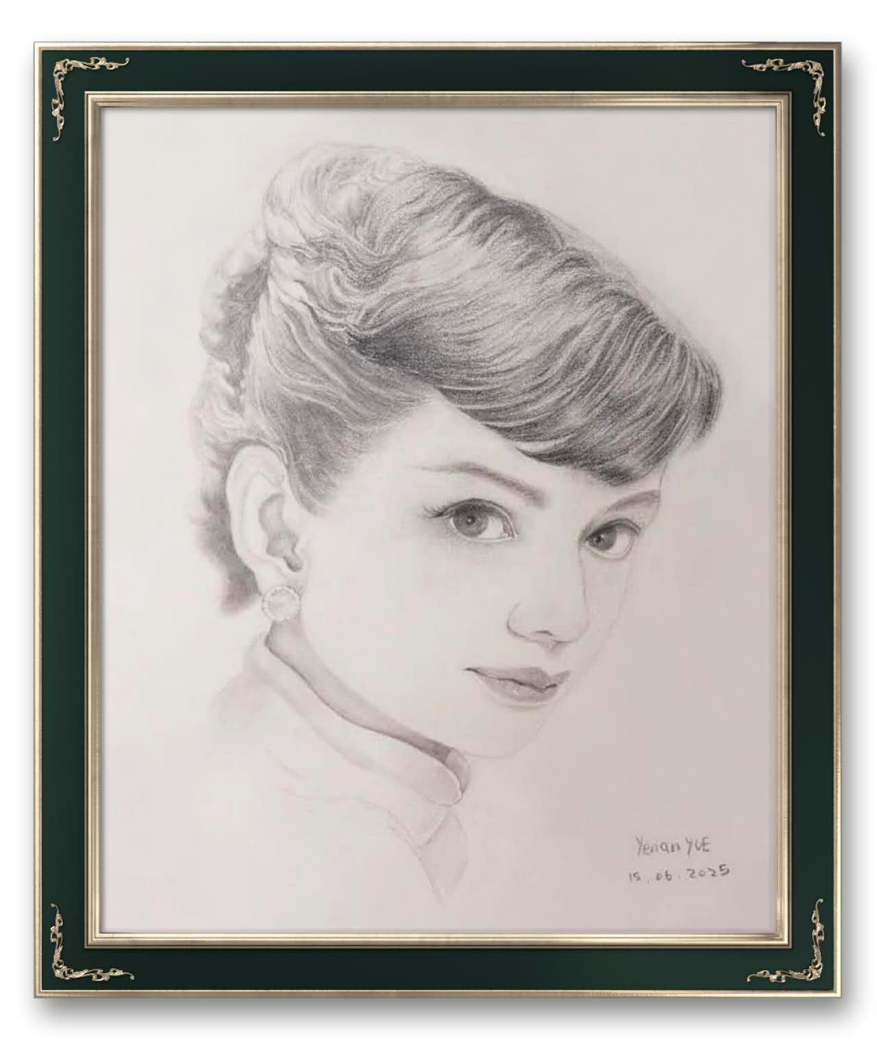 岳叶南，15岁, 线上素描课，课堂作品 Yue Yenan, 15ans, Cours En Ligne De Dessin, Oeuvre Réalisée Dans Le Cours 1.jpg