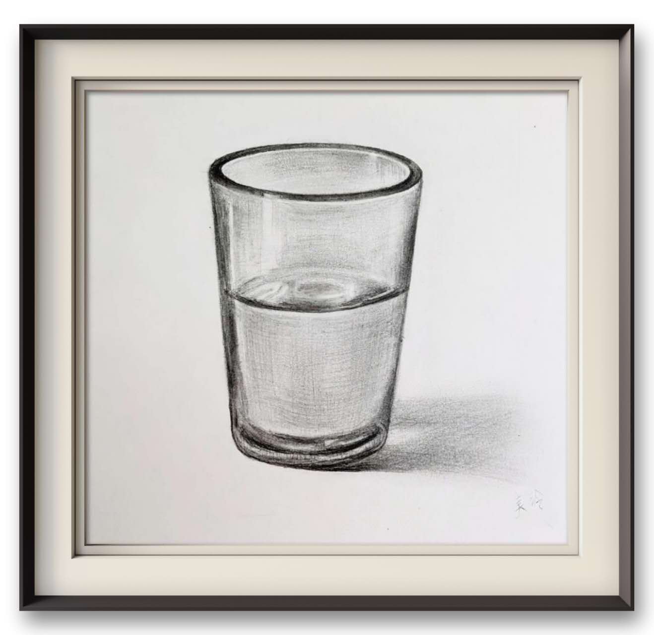 美玲, 成人，线上素描课，课堂作品 Mei Ling, Adulte, Cours En Ligne De Dessin, Oeuvre Réalisée Dans Le Cours 1.jpg