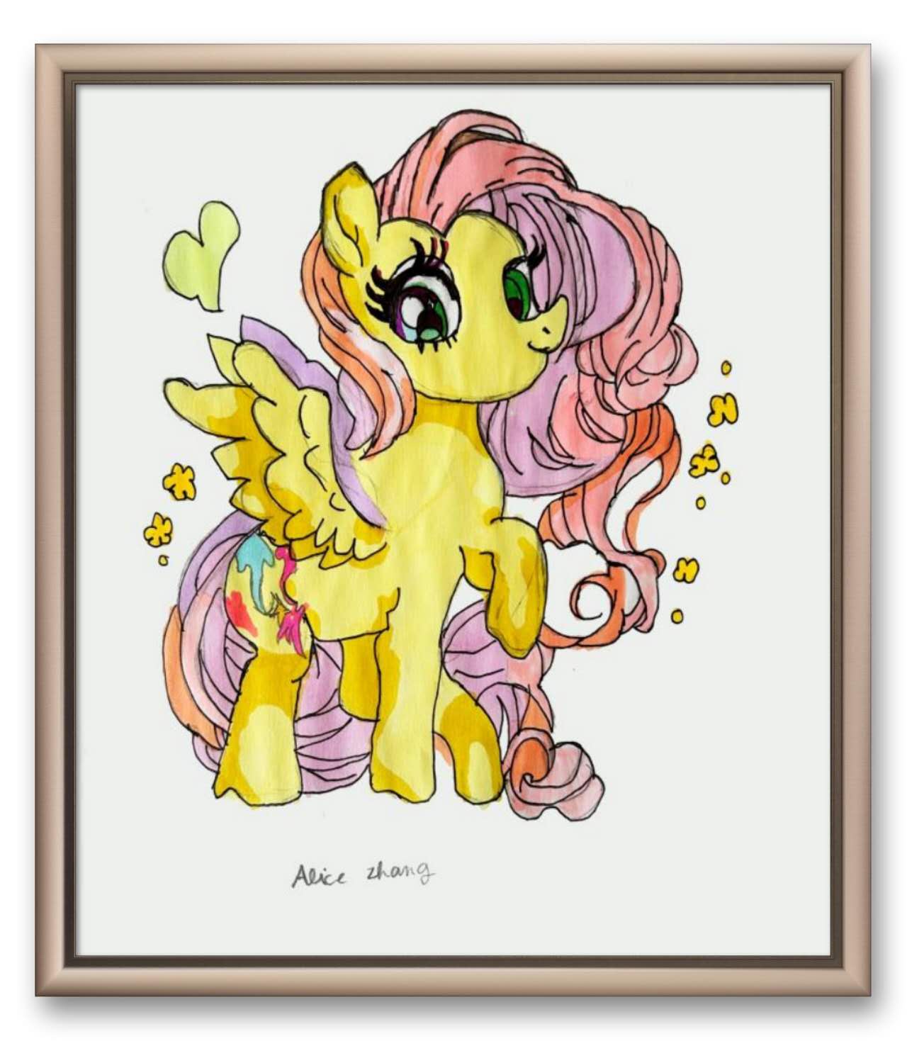 Alice ZHANG, 10岁，线上绘画启蒙课，课堂作品 Alice ZHANG, 10ans, Cours En Ligne De Dessin, Oeuvre Réalisée Dans Le Cours 2.jpg