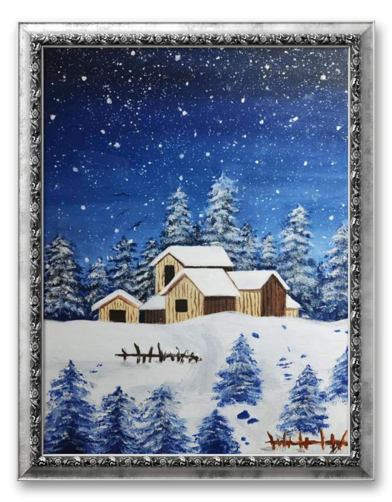 姚依诺，17岁, 线上油画课，课堂作品  YAO Yinuo, 17 Ans, Cours En Ligne De Peinture, Oeuvre Réalisée Dans Le Cours 1.jpg