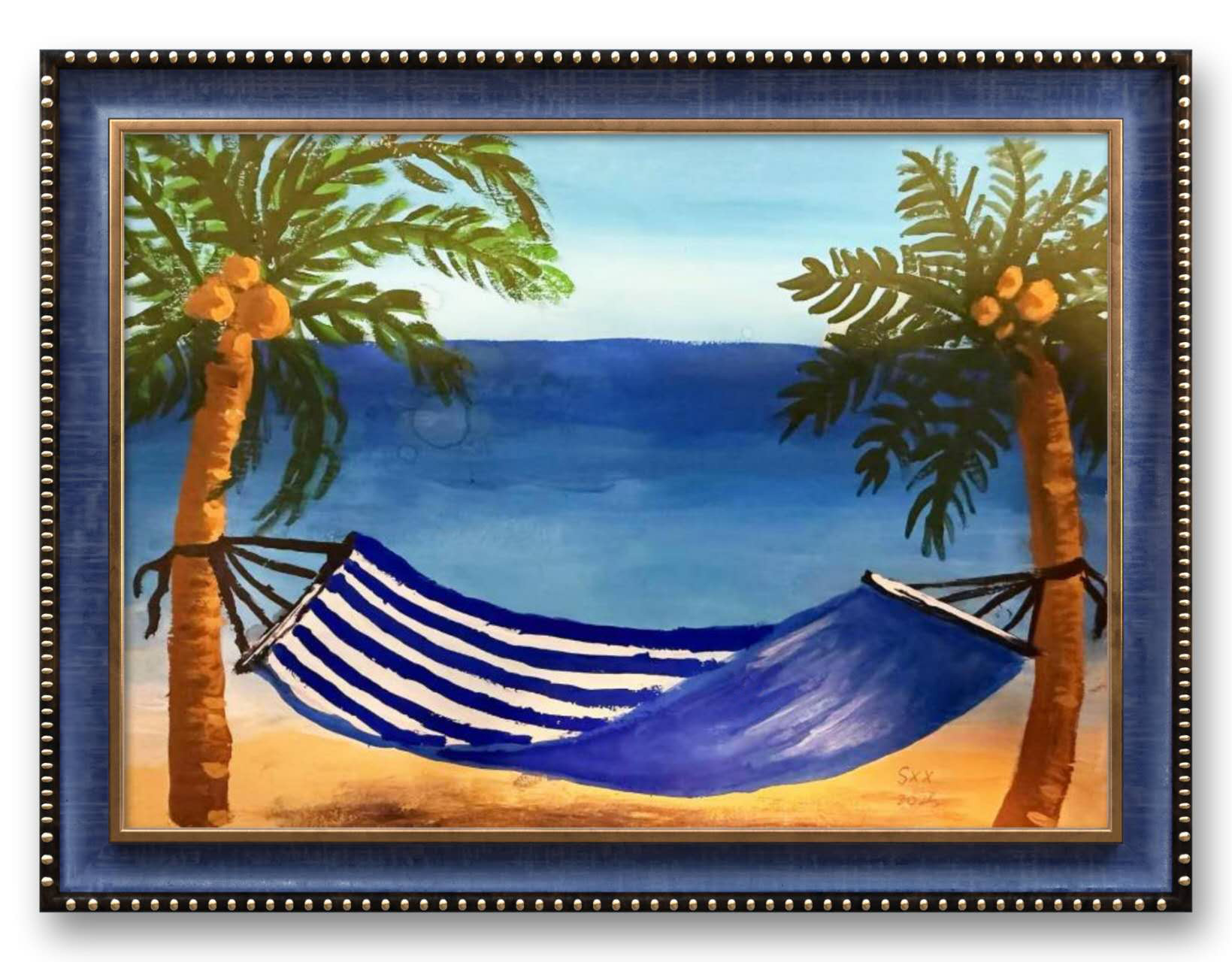 孙熙熙，10岁, 线上水粉课，课堂作品  Sun Xixi, 10 Ans, Cours En Ligne De Peinture, Oeuvre Réalisée Dans Le Cours 3.jpg